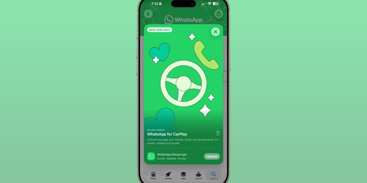 실물 이미지 - 운전 중 와츠앱 사용이 완전히 달라진다! 카플레이 전용 앱의 모든 것