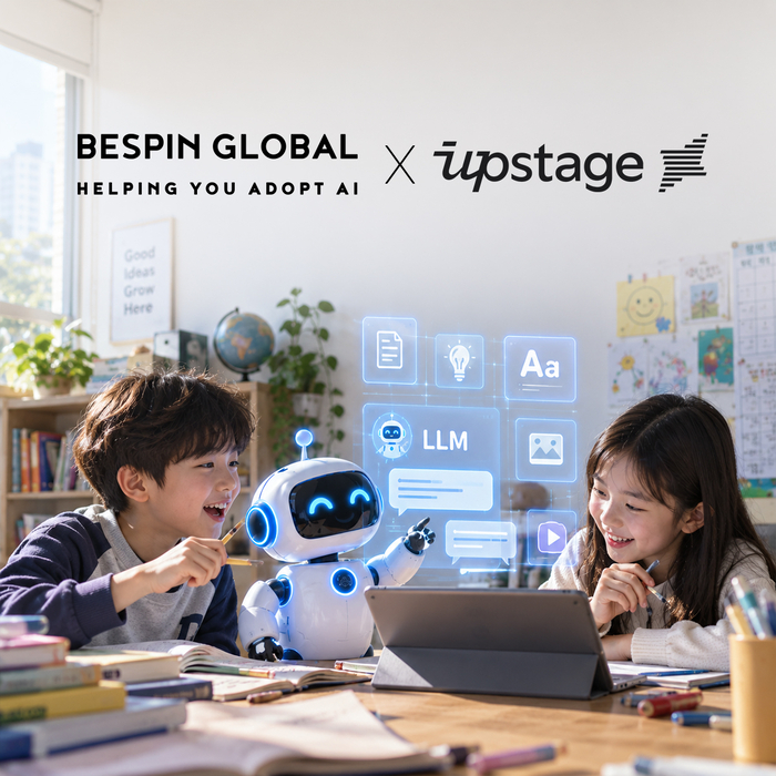 베스핀글로벌×업스테이지 손잡은 공교육 AI, 우리 아이 수업이 바뀐다